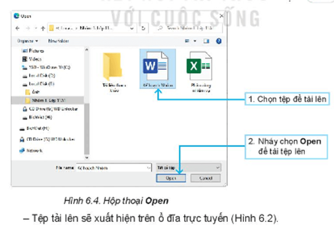 Thực hành tải thêm các tệp từ máy tính lên ổ đĩa trực tuyến